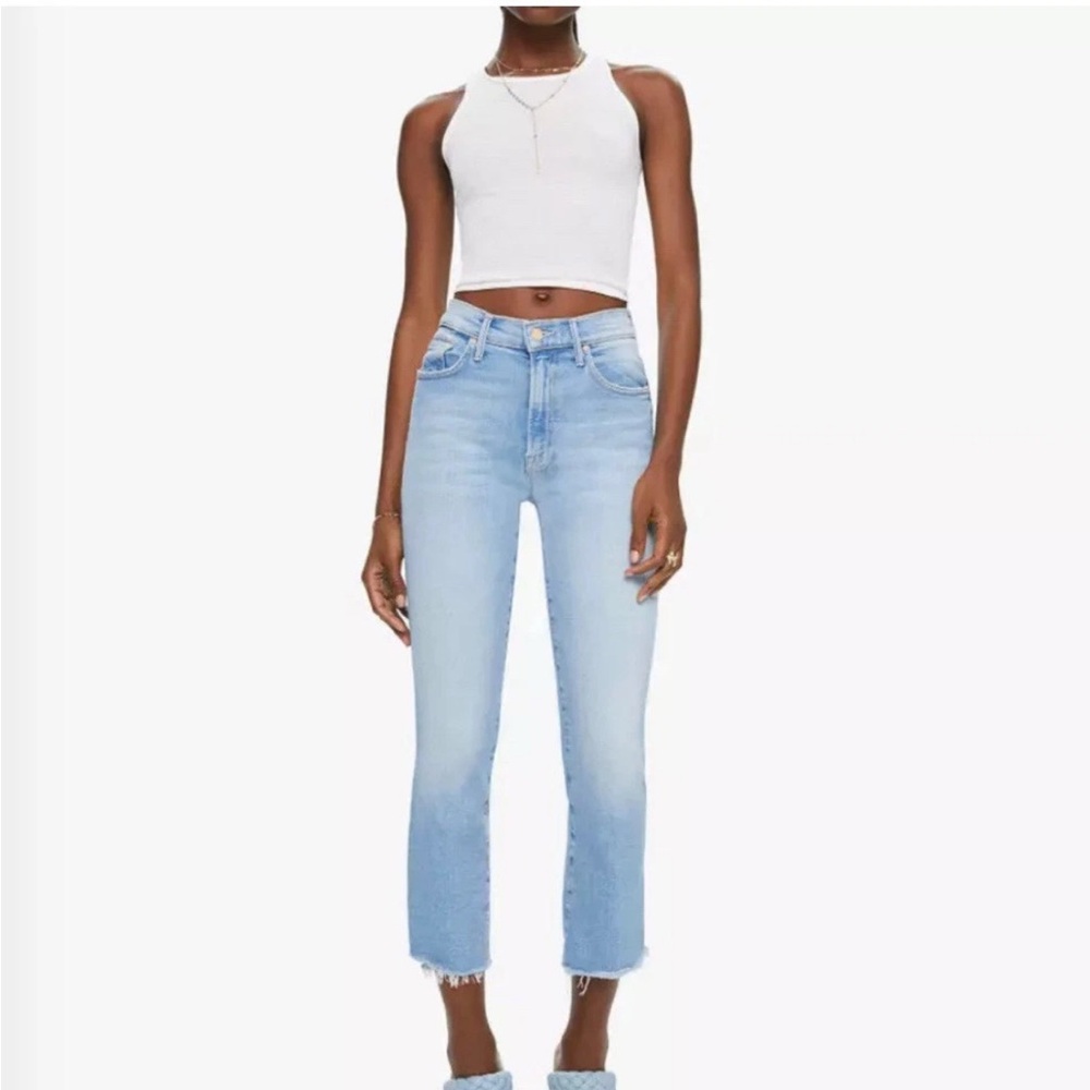 MOTHER Insider Crop Fray -Limited Edition